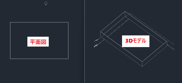 3Dモデルと図面の自動連動